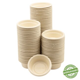 Large Biodegradable Gecko Feeding Cups